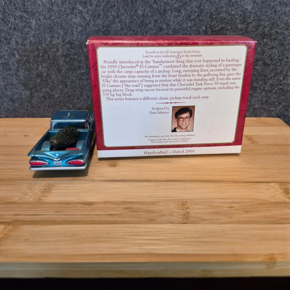 Chevrolet 1959 El Camino Ornament All American Trucks Hallmark Keepsake